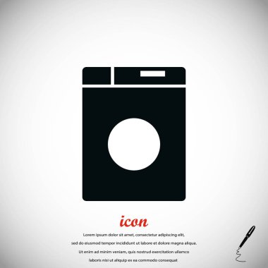 çamaşır makinesi simgesi