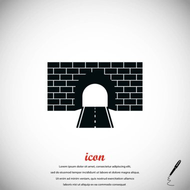 Tünel simge vektör