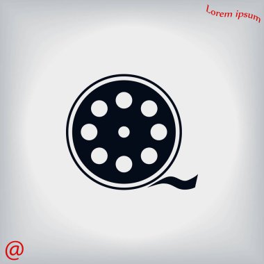 Videocamera tek simgesi