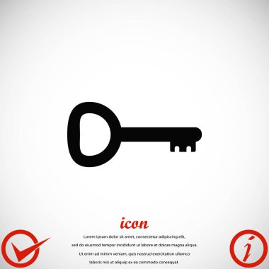 anahtar simge vektör