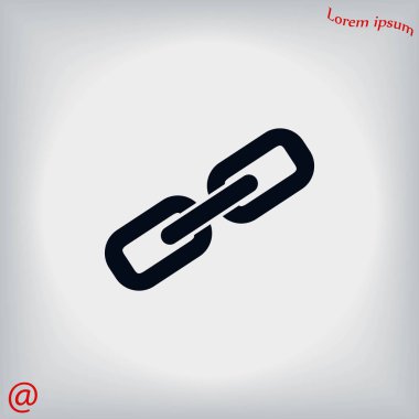 zincir bağlantı simgesi 