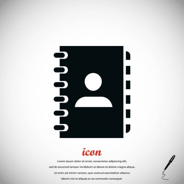 defter vektör simgesi