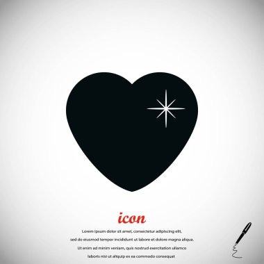 kalp yıldız simgesi