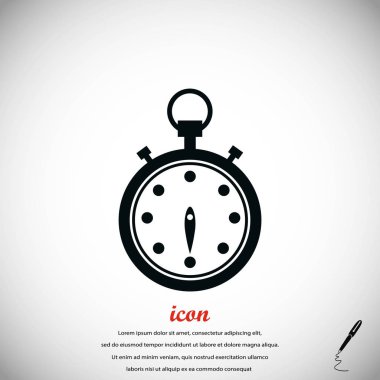 Kronometre simge vektör