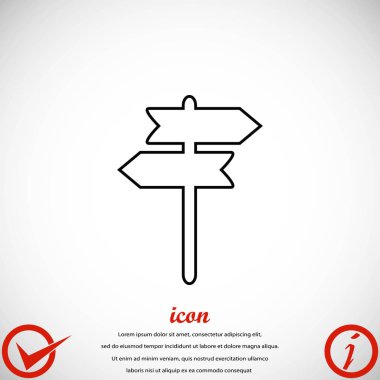 İmza posta vektör simgesi