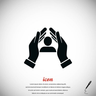 sigorta vektör simgesi