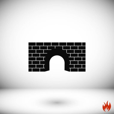 Köprü simge vektör