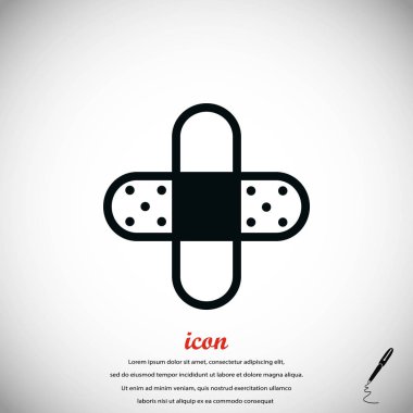 bandaj alçı simgesi