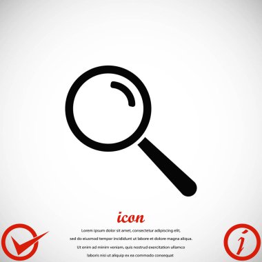 objektif simge vektör