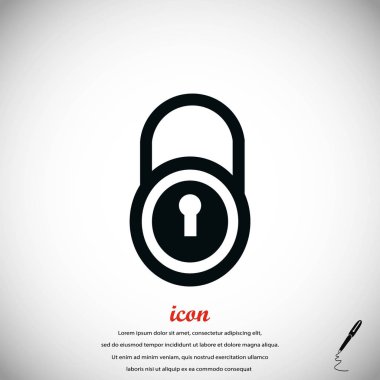 Vektör simgesini kilitle