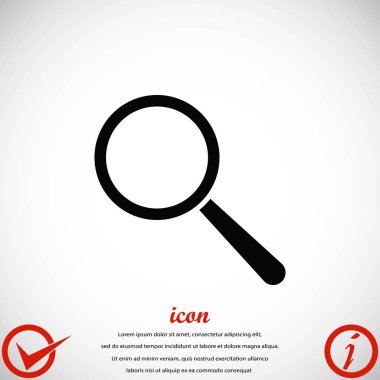 objektif simge vektör