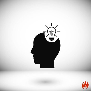 ekibimizi ampul kavramı simgesinin