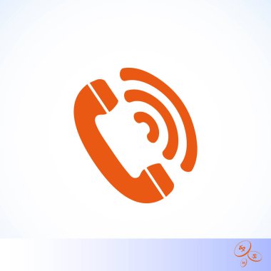 telefon alıcısı vektör simgesi