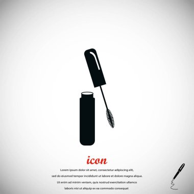 Maskara vektör simgesi