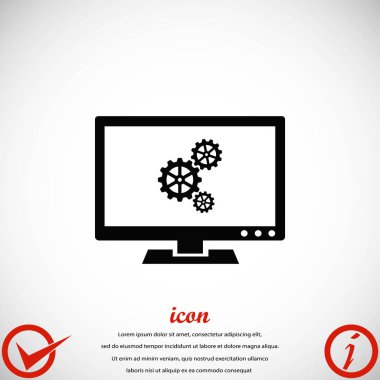 ayar dizüstü bilgisayar simgesi