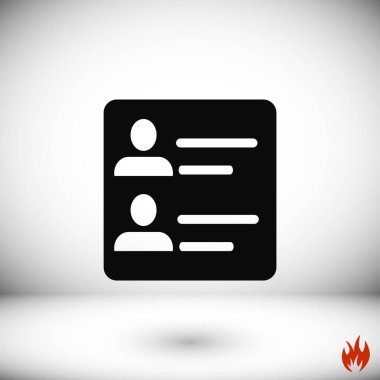 Erkekler simge vektör