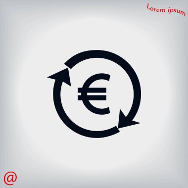 para dönüştürme simgesi