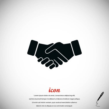 el sıkışma simge vektör