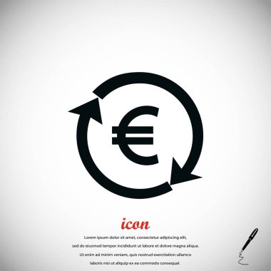 para dönüştürme simgesi