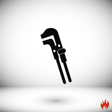 Anahtar tek renkli simgesini