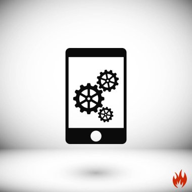 Ayarları ile telefon simgesi