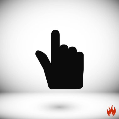 El imleç vecior simgesi