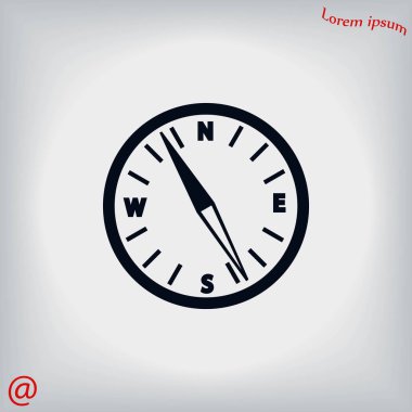  Pusula vektör simgesi