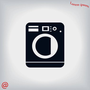 çamaşır makinesi simgesi