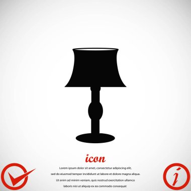 Masa lambası simgesi