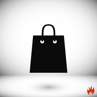 çanta vektör simgesi