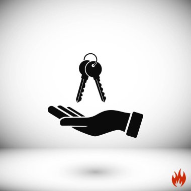 El ile tuşları simgesi