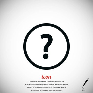  sorgulama etiket simgesi