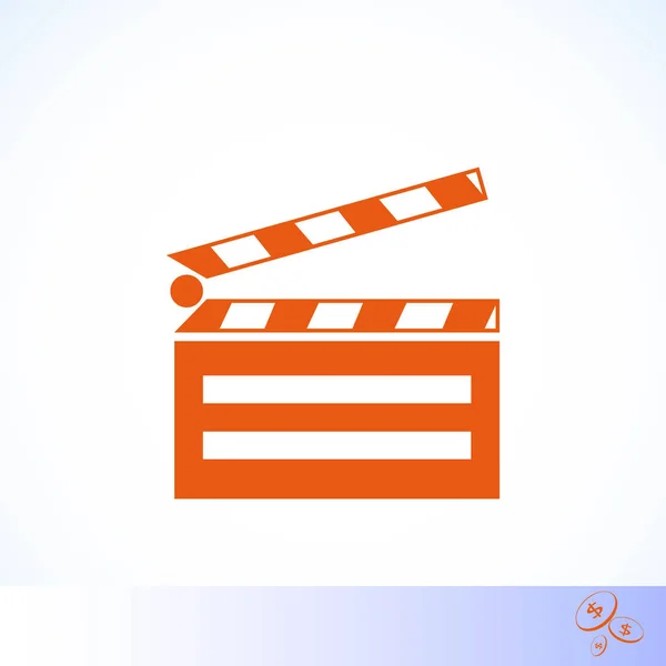 Set icons cinematography cinema icon — Stock Vector