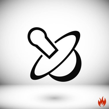 Bebeğin kukla vektör simgesi