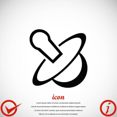 Bebeğin kukla vektör simgesi