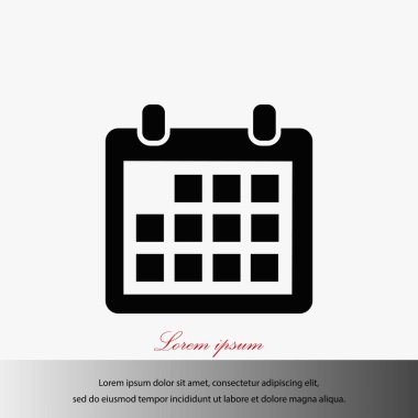 takvim simge vektör