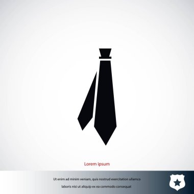 simge vektör kravat