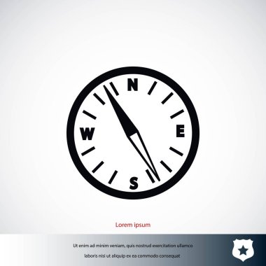  Pusula vektör simgesi