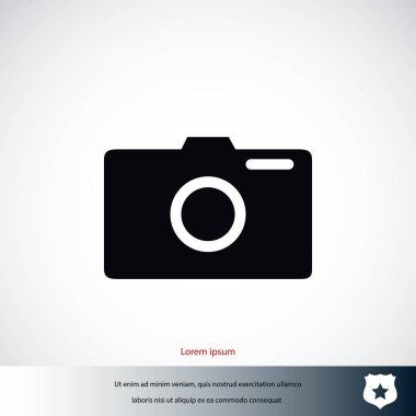 fotoğraf kamera vectoe simgesi