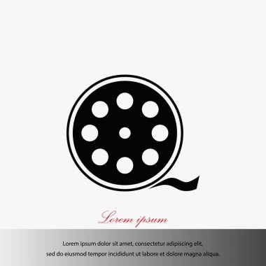 Videocamera tek simgesi