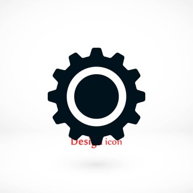 dişli simge vektör