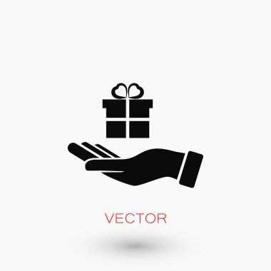 El ve hediyeler simgesi