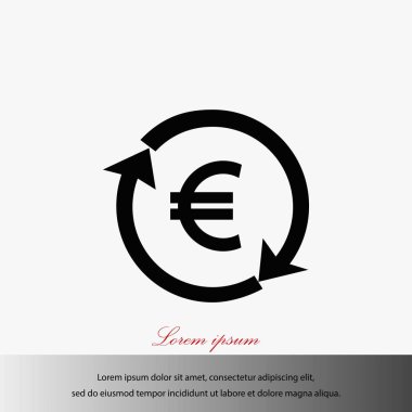 para dönüştürme simgesi