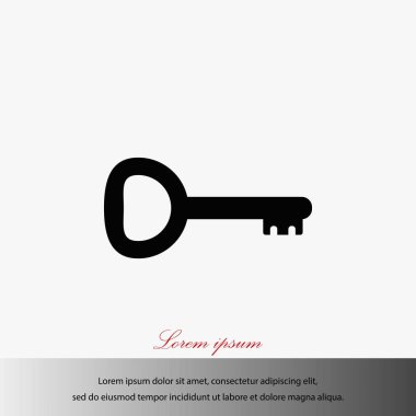 anahtar simge vektör