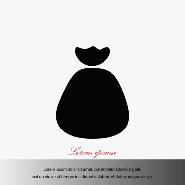 Para çantası işareti simgesi