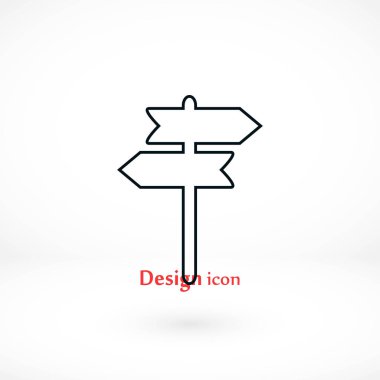 İmza posta vektör simgesi