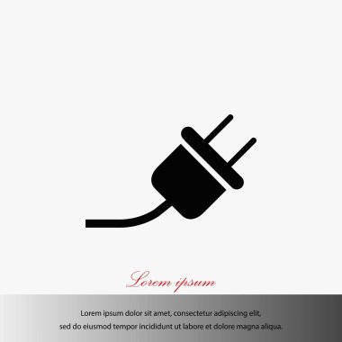 elektrik prizinden simgesi