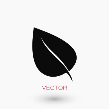 simge vektör yaprak
