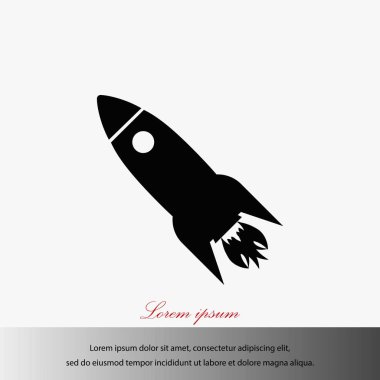 Roket gemisi vektör