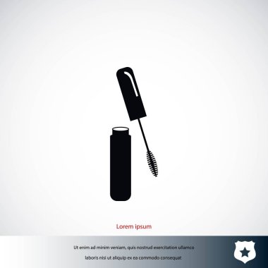 Maskara vektör simgesi